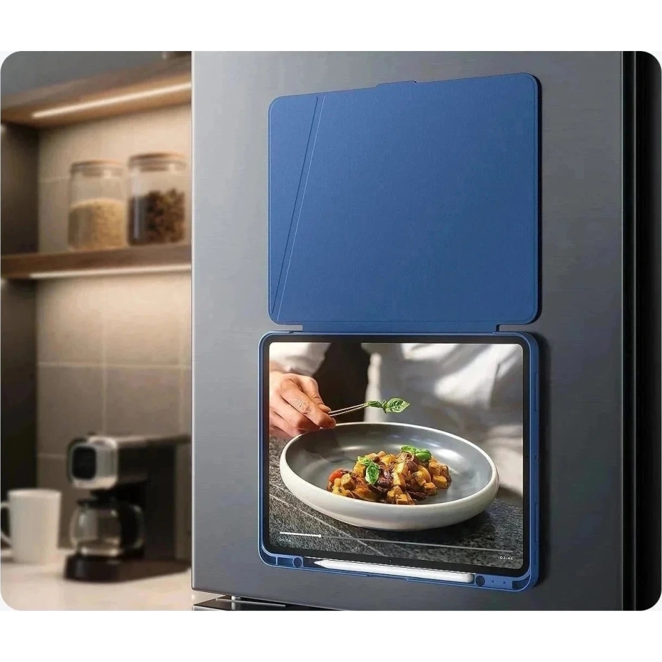 Eleganckie etui ESR Flip Hybrid do iPad Pro 13 7/8 2025 / 2024, granatowe